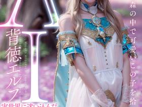 AI生成的作品AIAV-004发布!AIAV超进化!连森林里的小妖精也不放过了