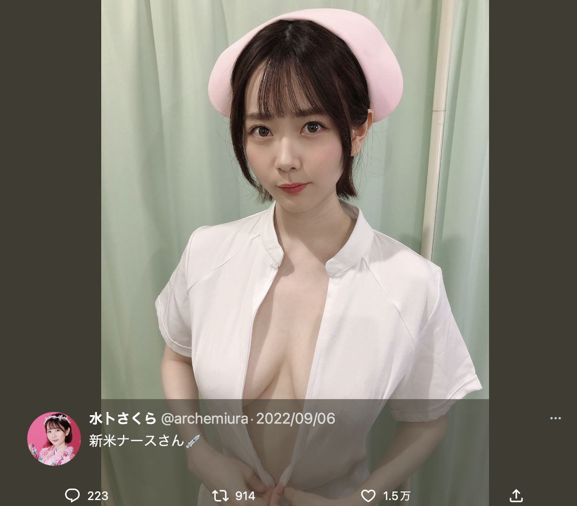 水卜さくら(水卜樱)作品MIDV-278发布！这一档谁都打不过她！因为第一次做了这件事！-图片3