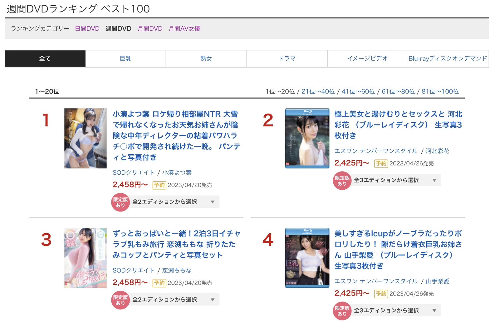 小湊よつ葉(小凑四叶)作品STARS-796发布！周销售赢了河北彩花！因为落入暗黑杰伦魔掌！-图片2
