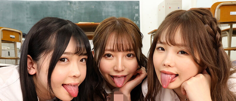 松本いちか(松本一香)、皆瀬あかり(皆濑明里)、流川莉央共演作品MKMP-523发布！欢迎参观这所「圣白虎学园」-图片5