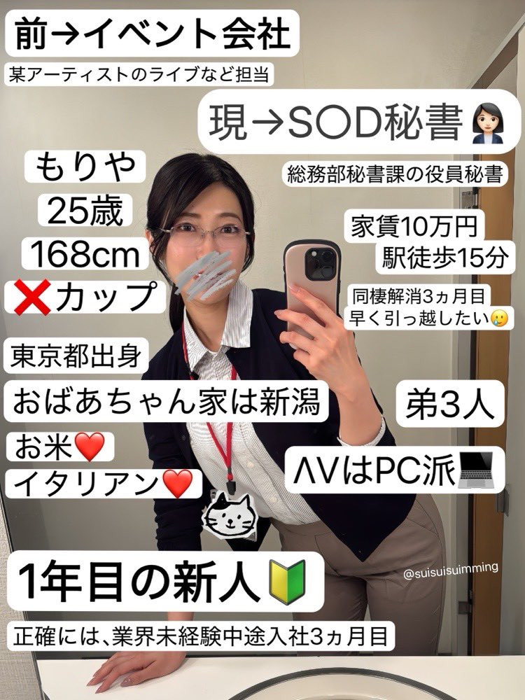 守屋よしの(守屋芳乃)出道作品SDJS-307发布！SOD最强兵器！168公分大长腿女子社员解禁给男优插了！-图片6