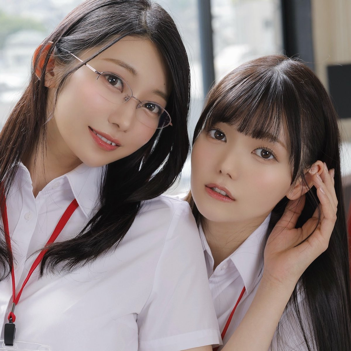 松永あかり(松永明里)、守屋よしの(守屋芳乃)共演作品SDJS-339发布!11月共演天花板!两大女子社员合体啦!-图片6