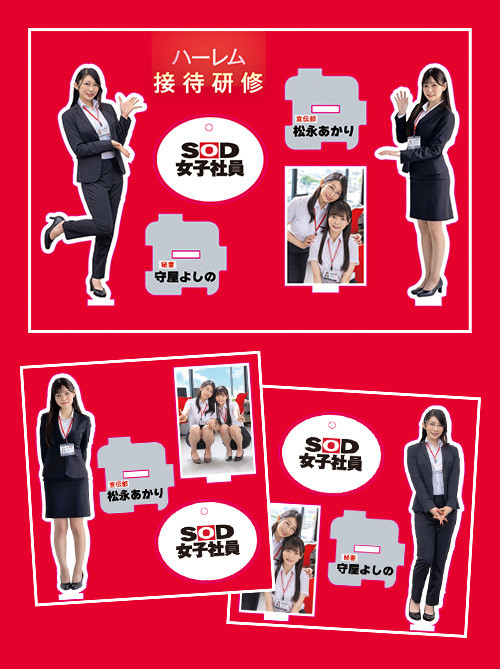 松永あかり(松永明里)、守屋よしの(守屋芳乃)共演作品SDJS-339发布!11月共演天花板!两大女子社员合体啦!-图片3